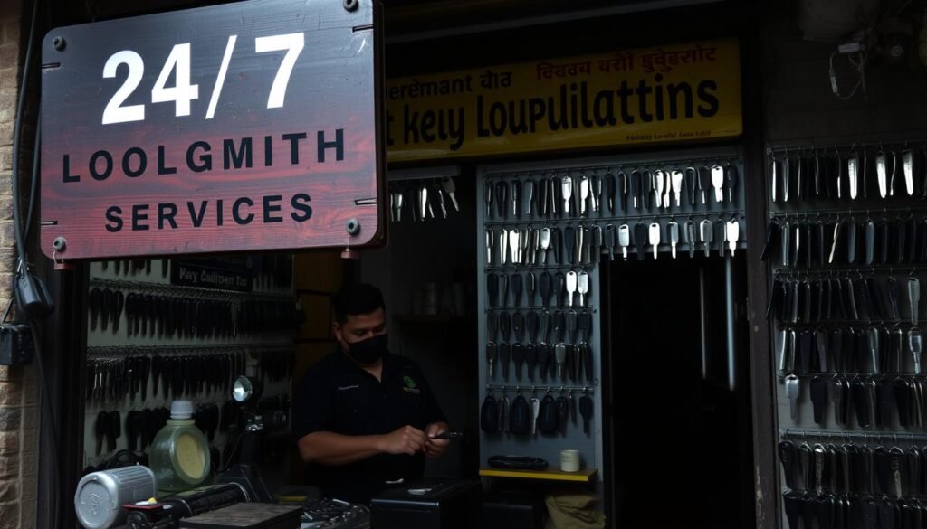 خدمات الطوارئ لنسخ المفاتيح